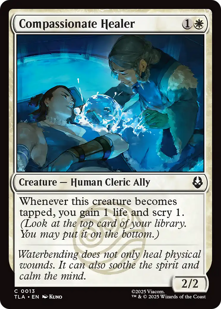 Compassionate Healer [Avatar: The Last Airbender] MTG Single Magic: The Gathering | Red Claw Gaming