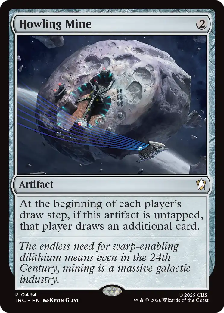 Howling Mine (Surge Foil) [Star Trek Commander] | Red Claw Gaming