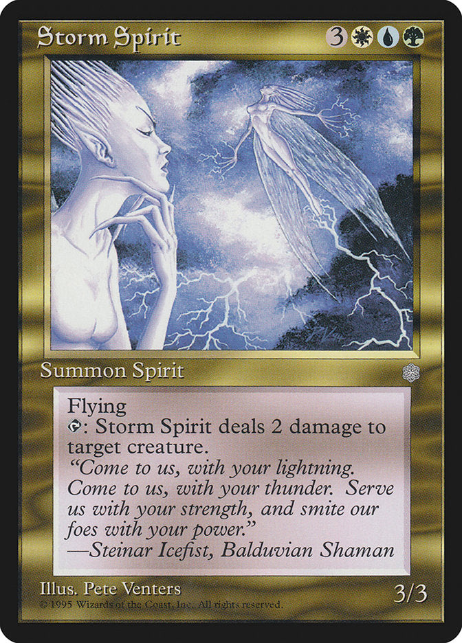 Storm Spirit [Ice Age] MTG Single Magic: The Gathering | Red Claw Gaming