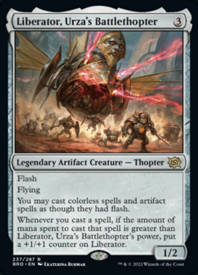 Liberator, Urza's Battlethopter [The Brothers' War] MTG Single Magic: The Gathering | Red Claw Gaming
