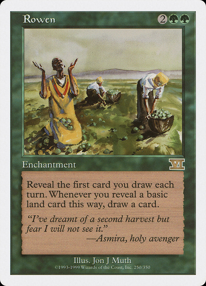 Rowen [Classic Sixth Edition] MTG Single Magic: The Gathering | Red Claw Gaming
