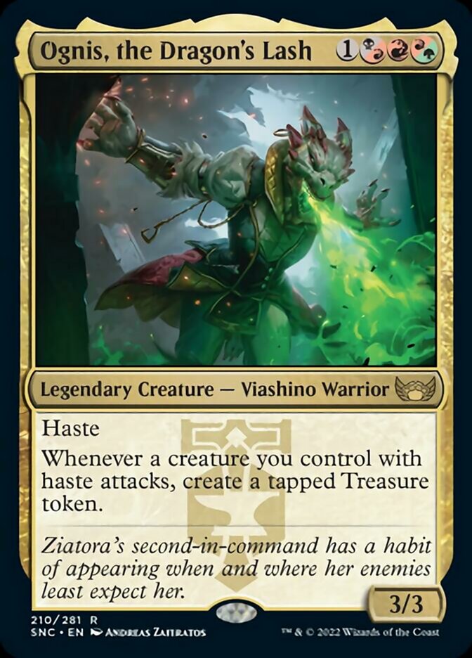 Ognis, the Dragon's Lash [Streets of New Capenna] MTG Single Magic: The Gathering | Red Claw Gaming