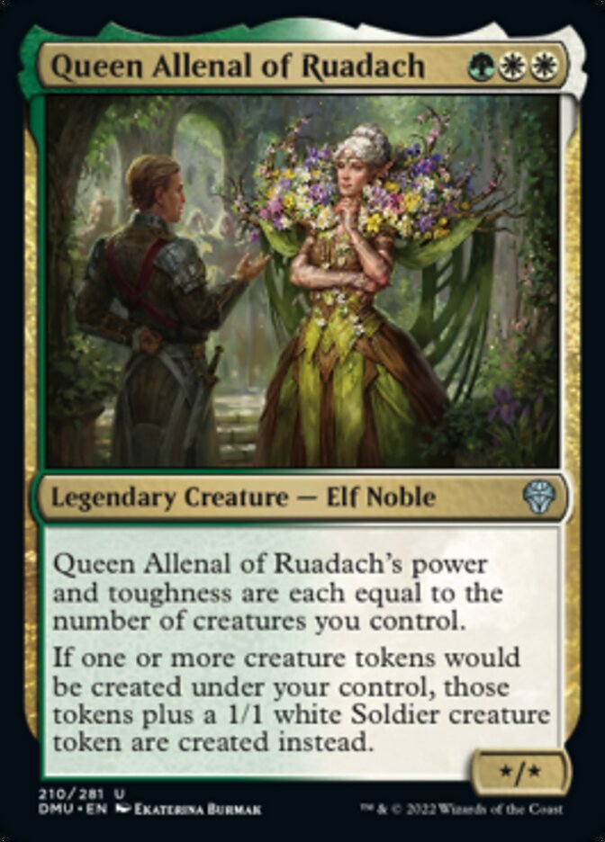 Queen Allenal of Ruadach [Dominaria United] MTG Single Magic: The Gathering | Red Claw Gaming
