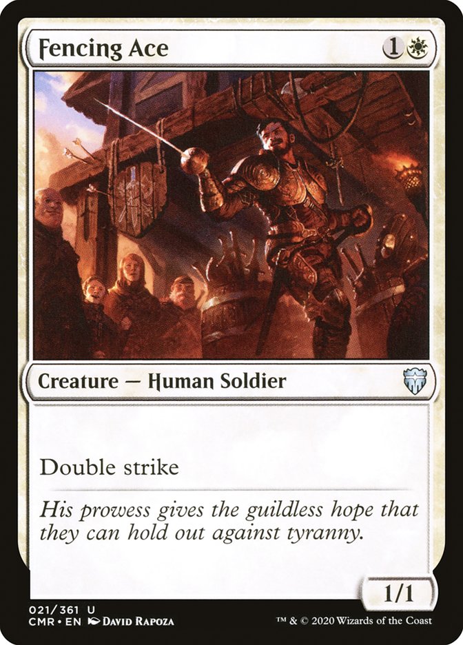 Fencing Ace [Commander Legends] MTG Single Magic: The Gathering | Red Claw Gaming