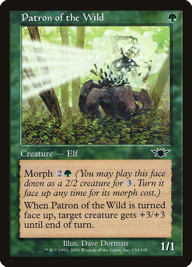 Patron of the Wild [Legions] MTG Single Magic: The Gathering | Red Claw Gaming
