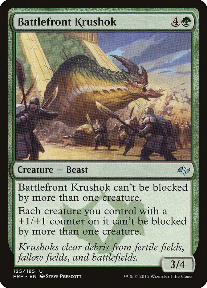 Battlefront Krushok [Fate Reforged] MTG Single Magic: The Gathering | Red Claw Gaming