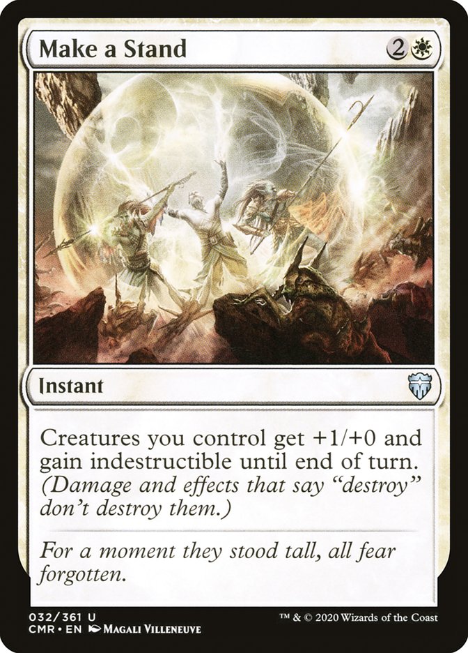 Make a Stand [Commander Legends] MTG Single Magic: The Gathering | Red Claw Gaming