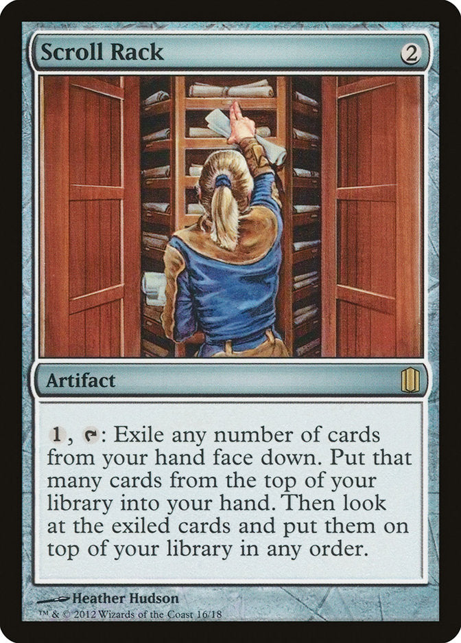 Scroll Rack [Commander's Arsenal] MTG Single Magic: The Gathering | Red Claw Gaming