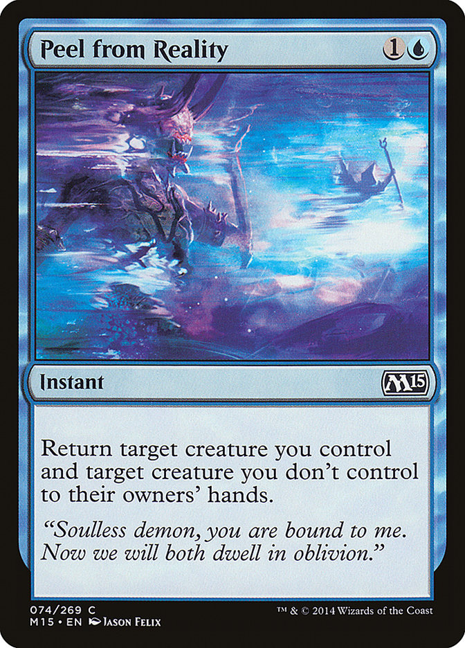 Peel from Reality [Magic 2015] MTG Single Magic: The Gathering | Red Claw Gaming