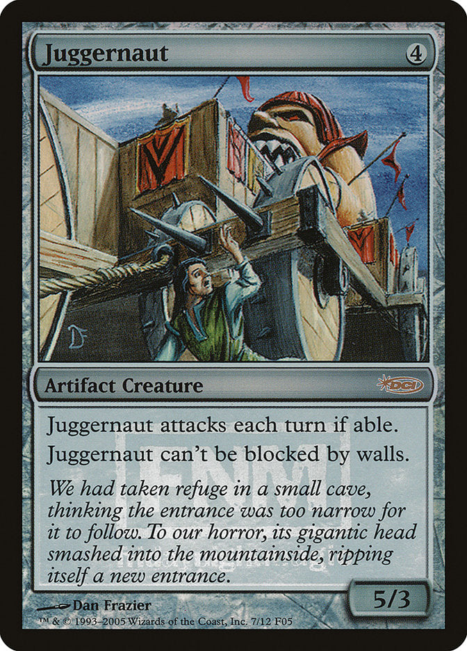 Juggernaut [Friday Night Magic 2005] MTG Single Magic: The Gathering | Red Claw Gaming