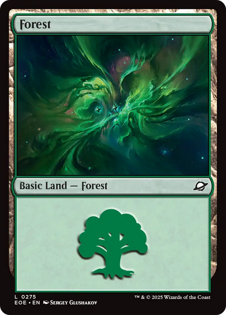 Forest (0275) [Edge of Eternities] MTG Single Magic: The Gathering | Red Claw Gaming