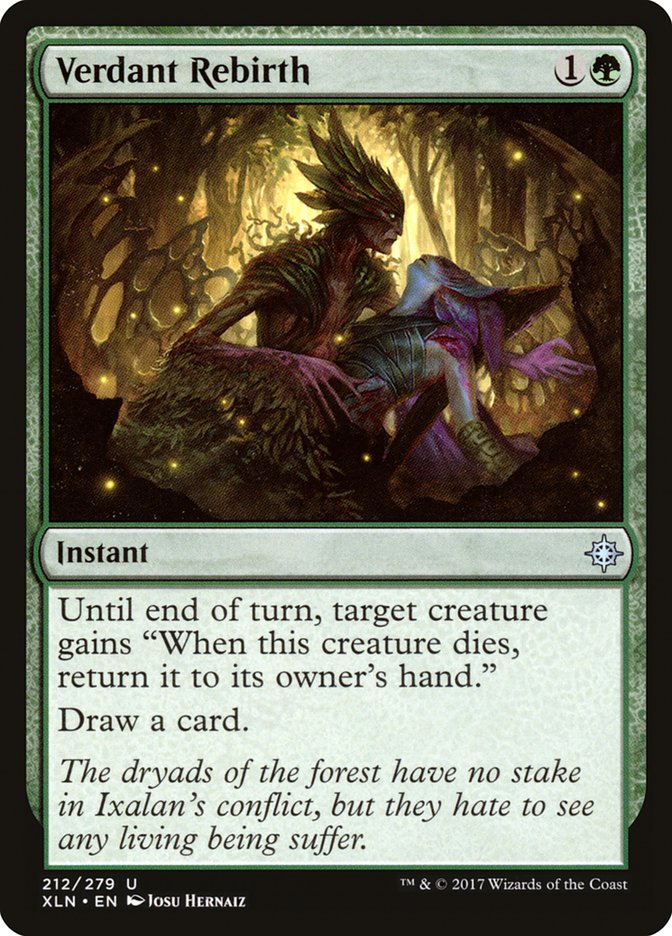 Verdant Rebirth [Ixalan] MTG Single Magic: The Gathering | Red Claw Gaming