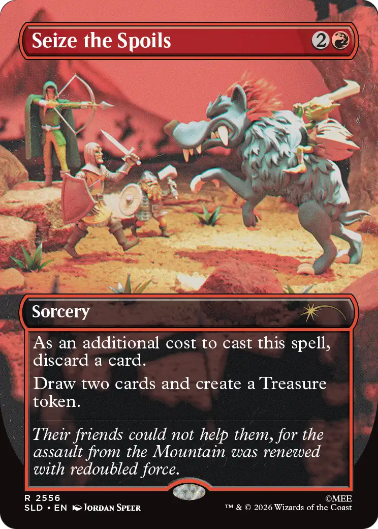 Seize the Spoils [Secret Lair Drop Series] MTG Single Magic: The Gathering | Red Claw Gaming