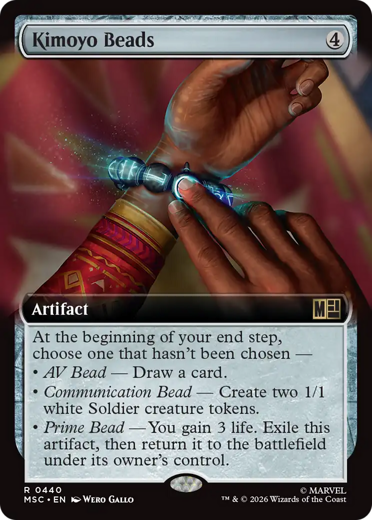 Kimoyo Beads (Extended Art) [Marvel Super Heroes Commander] | Red Claw Gaming