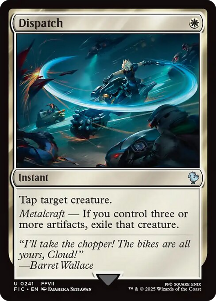 Dispatch [FINAL FANTASY Commander] MTG Single Magic: The Gathering | Red Claw Gaming