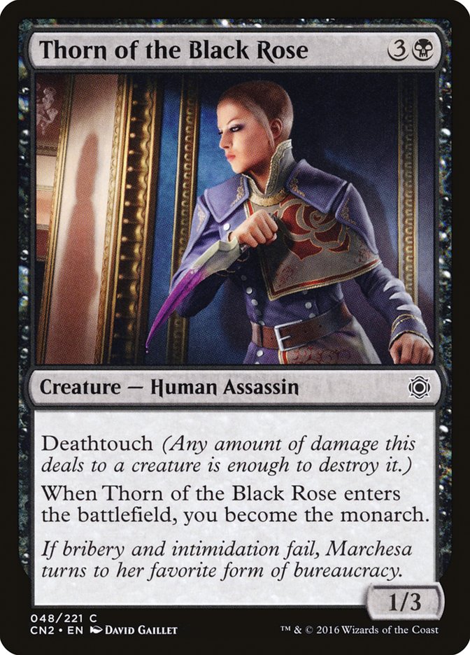 Thorn of the Black Rose [Conspiracy: Take the Crown] MTG Single Magic: The Gathering | Red Claw Gaming