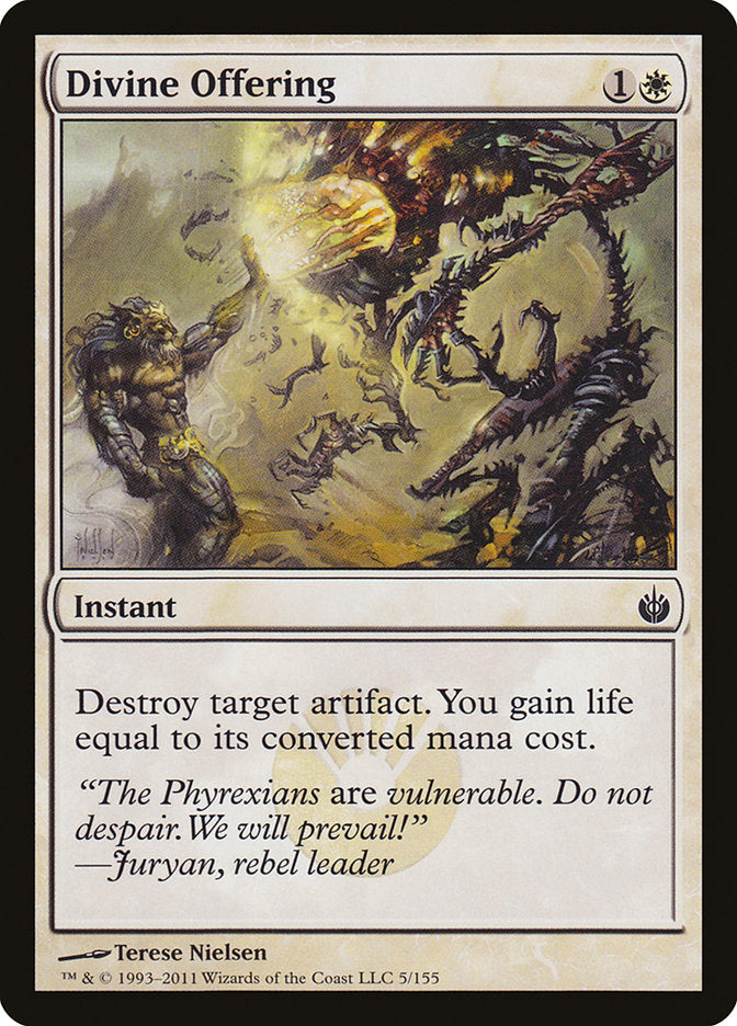 Divine Offering [Mirrodin Besieged] MTG Single Magic: The Gathering | Red Claw Gaming