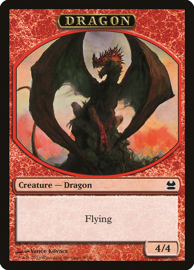 Dragon Token [Modern Masters Tokens] MTG Single Magic: The Gathering | Red Claw Gaming