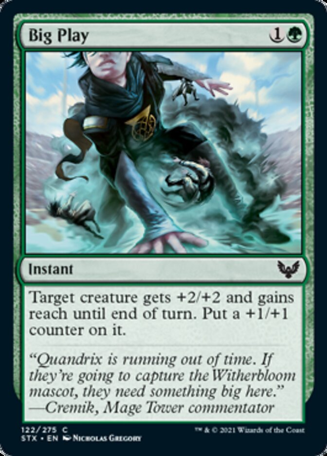 Big Play [Strixhaven: School of Mages] MTG Single Magic: The Gathering | Red Claw Gaming