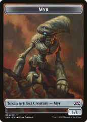Cat // Myr (024) Double-Sided Token [Double Masters Tokens] MTG Single Magic: The Gathering | Red Claw Gaming