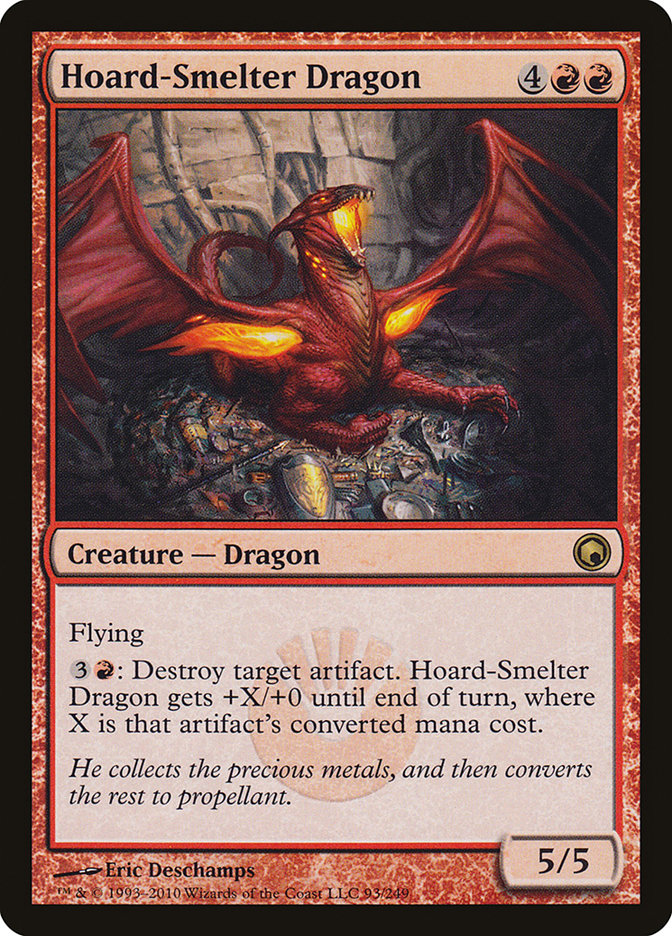 Hoard-Smelter Dragon [Scars of Mirrodin] MTG Single Magic: The Gathering | Red Claw Gaming