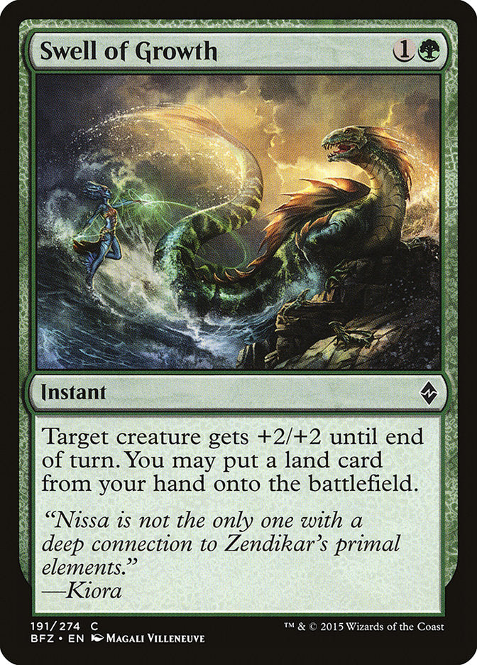 Swell of Growth [Battle for Zendikar] MTG Single Magic: The Gathering | Red Claw Gaming
