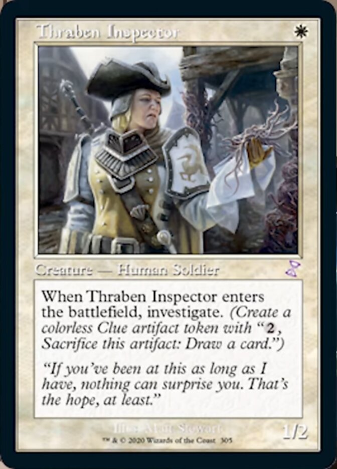 Thraben Inspector (Timeshifted) [Time Spiral Remastered] MTG Single Magic: The Gathering | Red Claw Gaming