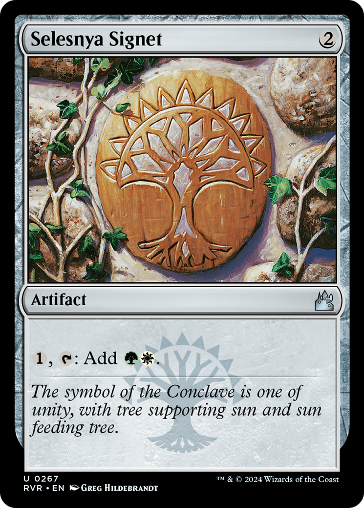 Selesnya Signet [Ravnica Remastered] MTG Single Magic: The Gathering | Red Claw Gaming