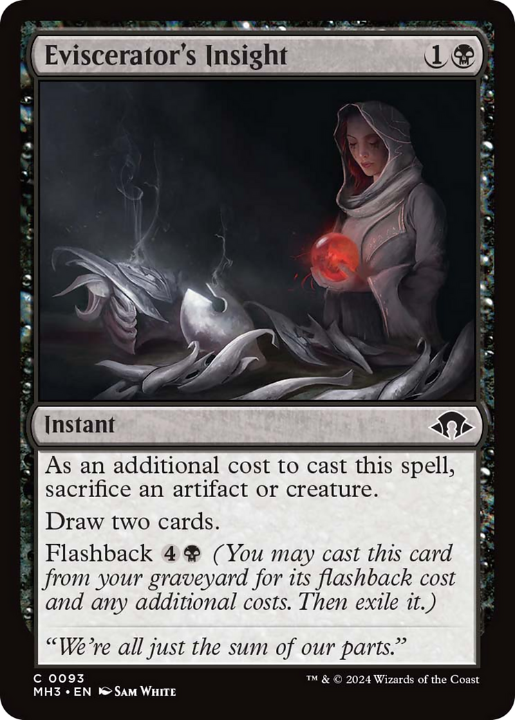 Eviscerator's Insight [Modern Horizons 3] MTG Single Magic: The Gathering | Red Claw Gaming