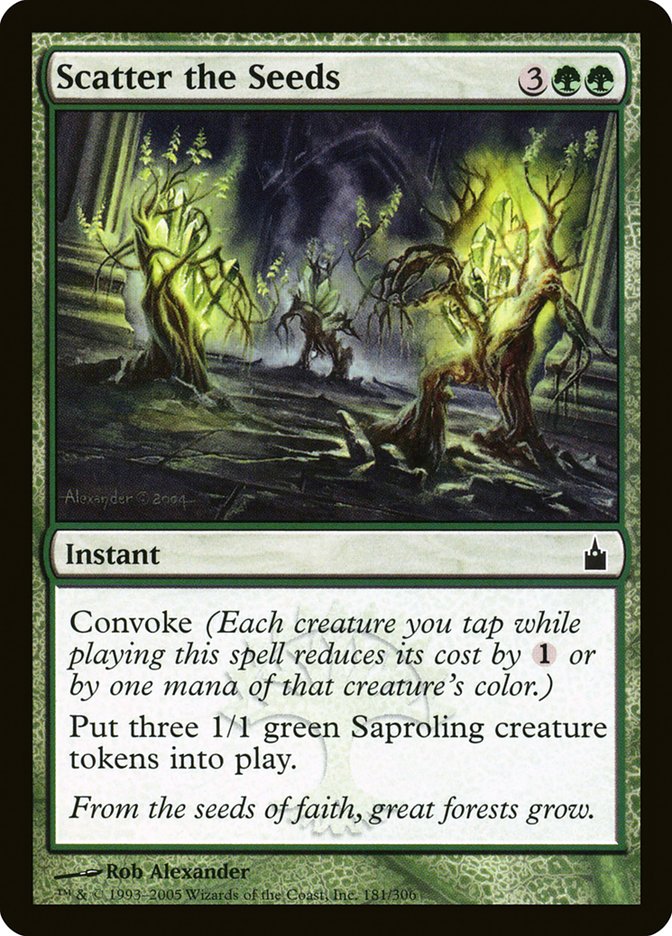 Scatter the Seeds [Ravnica: City of Guilds] MTG Single Magic: The Gathering | Red Claw Gaming