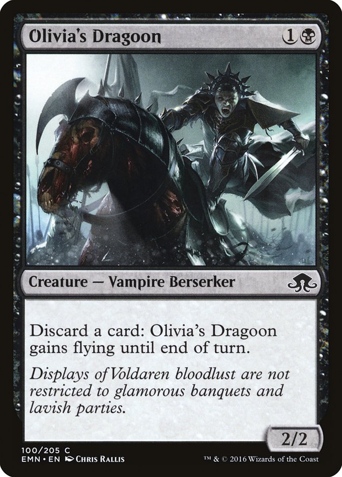 Olivia's Dragoon [Eldritch Moon] MTG Single Magic: The Gathering | Red Claw Gaming
