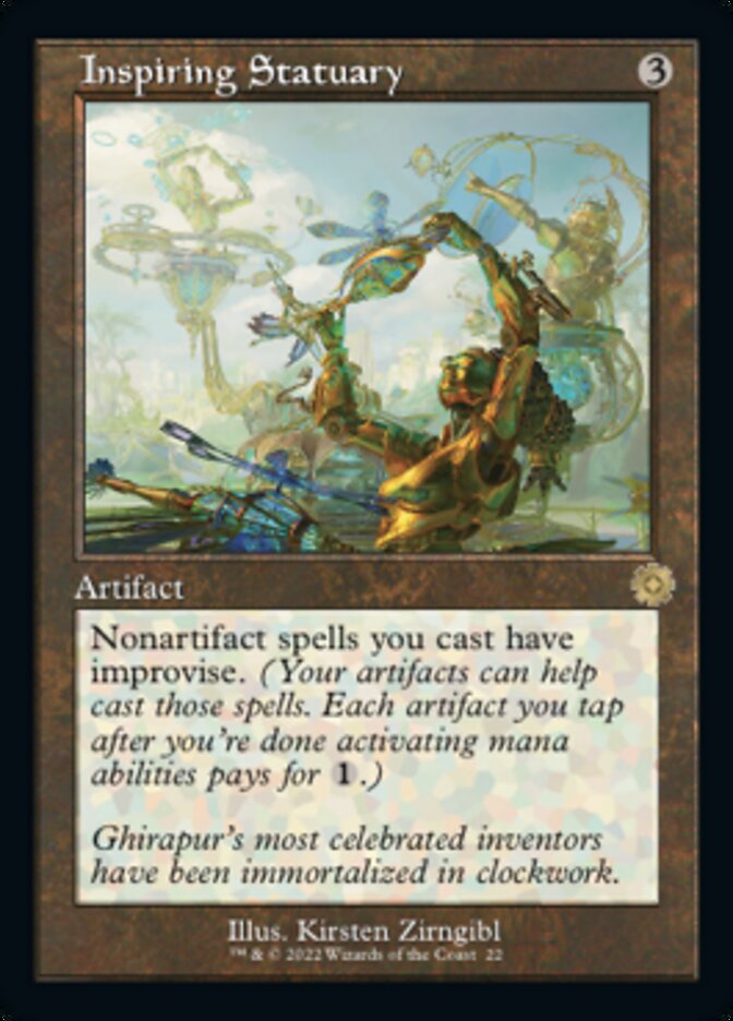Inspiring Statuary (Retro) [The Brothers' War Retro Artifacts] MTG Single Magic: The Gathering | Red Claw Gaming