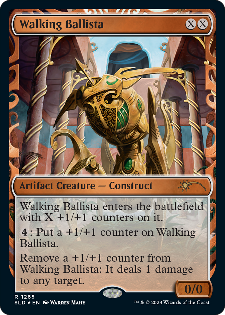 Walking Ballista (1265) (Halo Foil) [Secret Lair Drop Series] MTG Single Magic: The Gathering | Red Claw Gaming