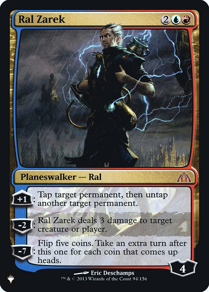 Ral Zarek [Secret Lair: Heads I Win, Tails You Lose] MTG Single Magic: The Gathering | Red Claw Gaming