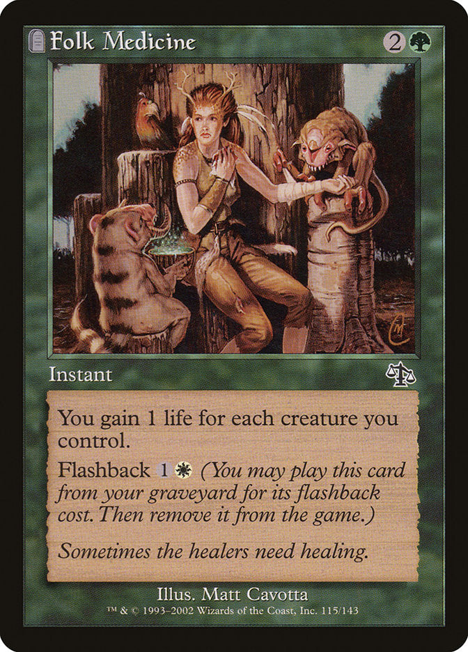 Folk Medicine [Judgment] MTG Single Magic: The Gathering | Red Claw Gaming