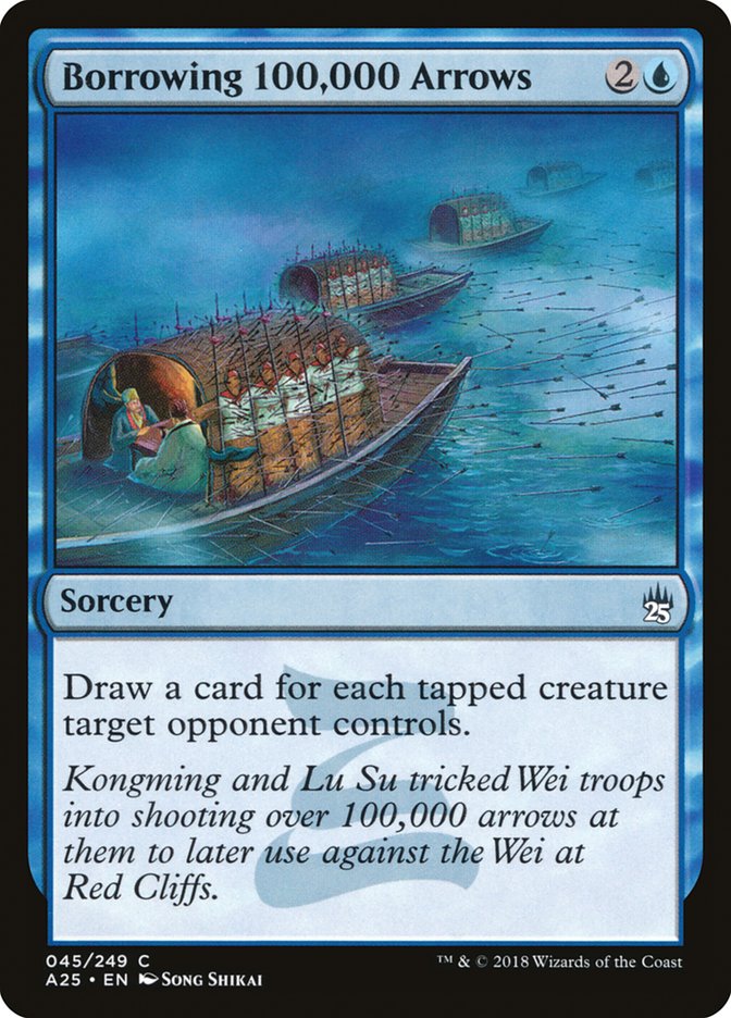 Borrowing 100,000 Arrows [Masters 25] MTG Single Magic: The Gathering | Red Claw Gaming