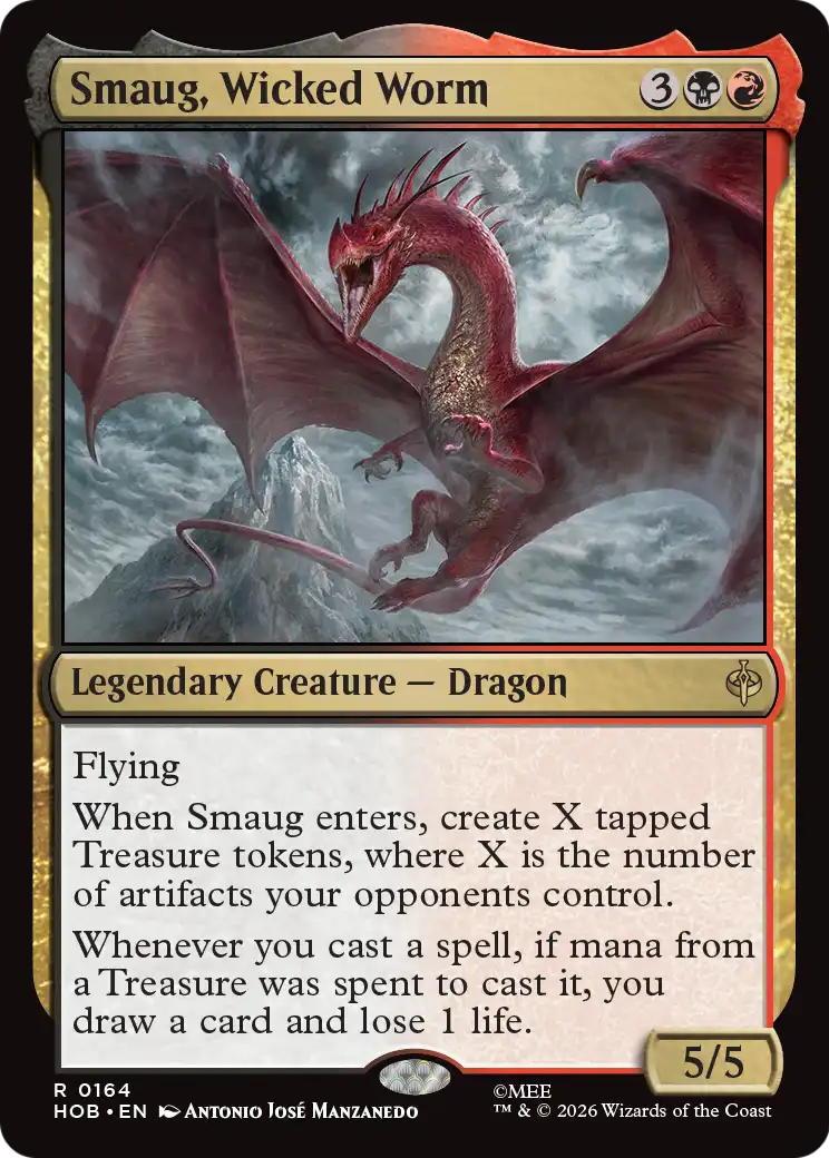 Smaug, Wicked Worm [The Hobbit] | Red Claw Gaming