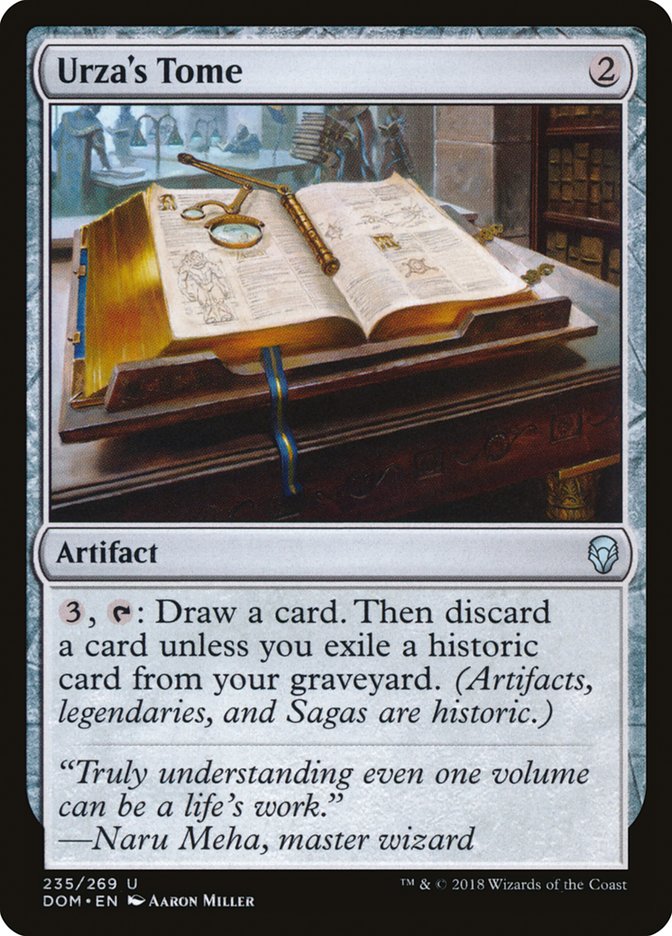 Urza's Tome [Dominaria] MTG Single Magic: The Gathering | Red Claw Gaming