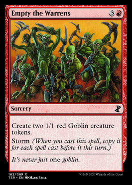 Empty the Warrens [Time Spiral Remastered] MTG Single Magic: The Gathering | Red Claw Gaming