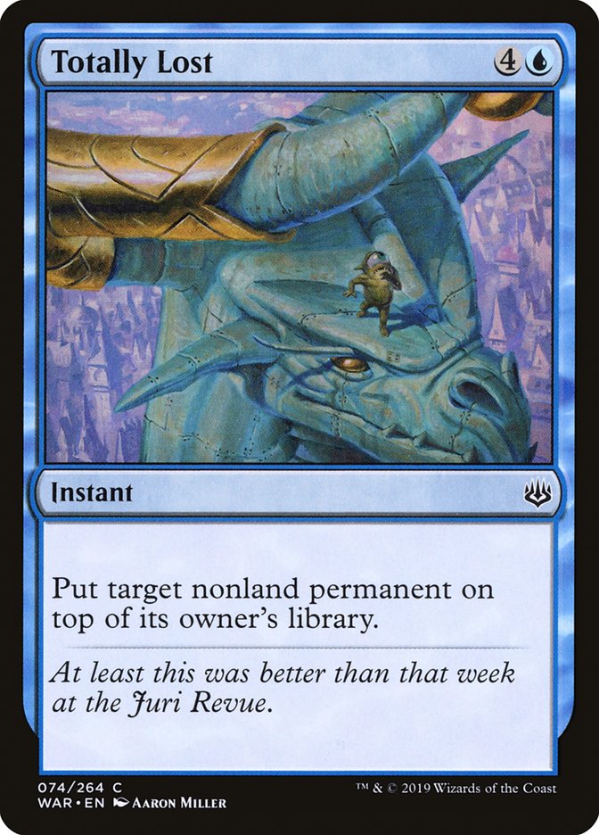 Totally Lost [War of the Spark] MTG Single Magic: The Gathering | Red Claw Gaming