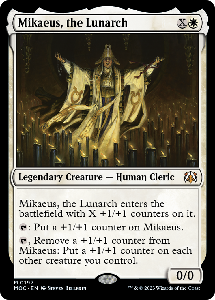 Mikaeus, the Lunarch [March of the Machine Commander] MTG Single Magic: The Gathering | Red Claw Gaming