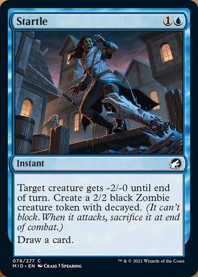 Startle [Innistrad: Midnight Hunt] MTG Single Magic: The Gathering | Red Claw Gaming