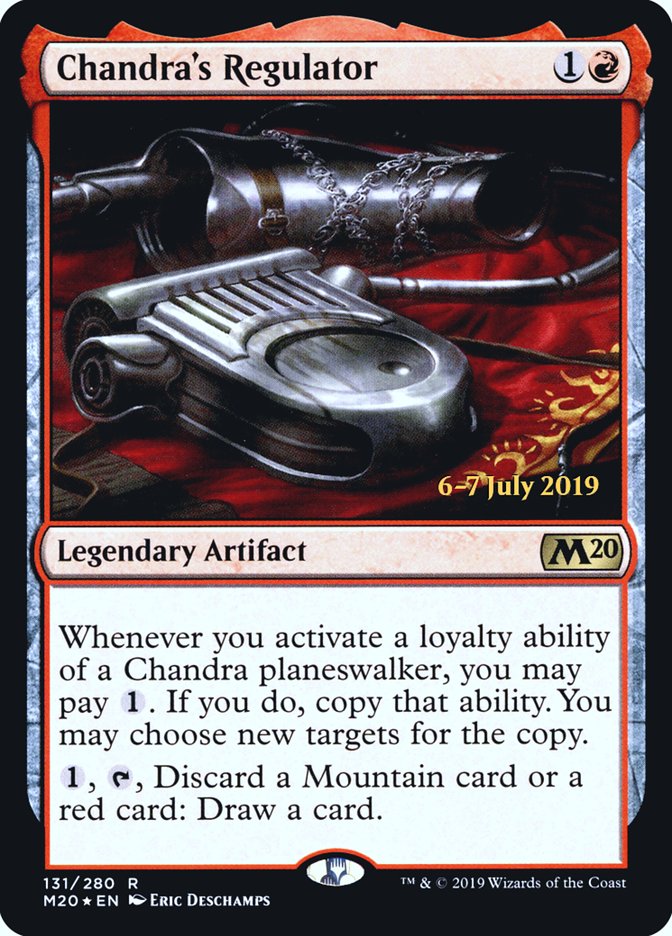 Chandra's Regulator [Core Set 2020 Prerelease Promos] MTG Single Magic: The Gathering | Red Claw Gaming