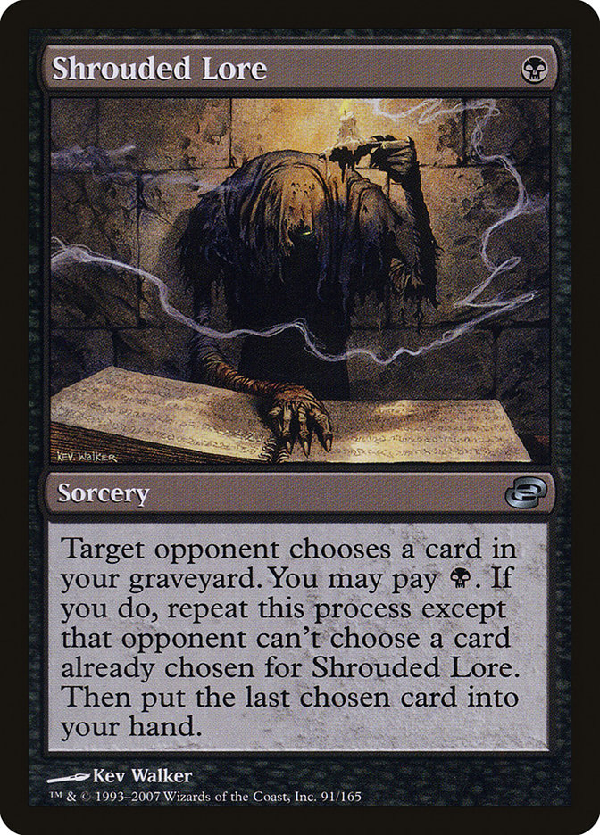 Shrouded Lore [Planar Chaos] MTG Single Magic: The Gathering | Red Claw Gaming