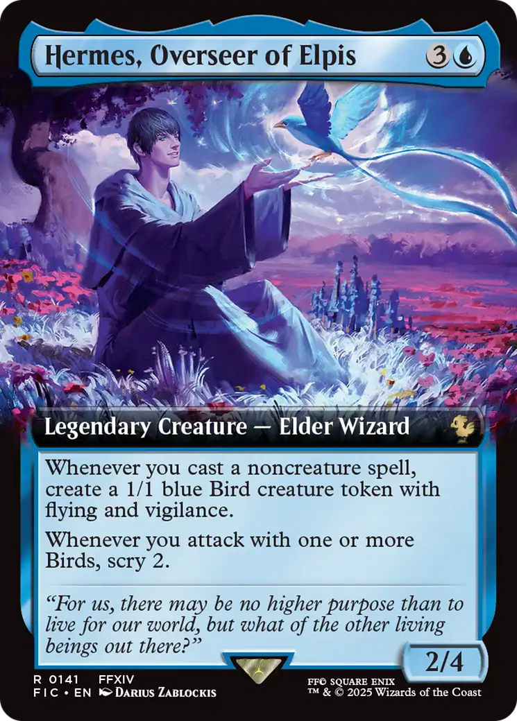 Hermes, Overseer of Elpis (Extended Art) [FINAL FANTASY Commander] MTG Single Magic: The Gathering | Red Claw Gaming