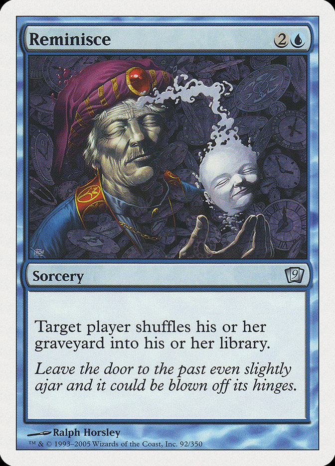 Reminisce [Ninth Edition] MTG Single Magic: The Gathering | Red Claw Gaming