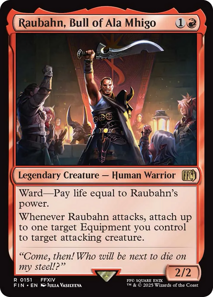 Raubahn, Bull of Ala Mhigo [FINAL FANTASY] MTG Single Magic: The Gathering | Red Claw Gaming