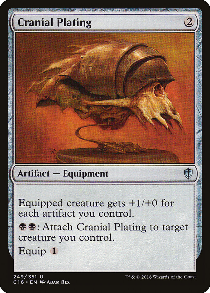 Cranial Plating [Commander 2016] MTG Single Magic: The Gathering | Red Claw Gaming