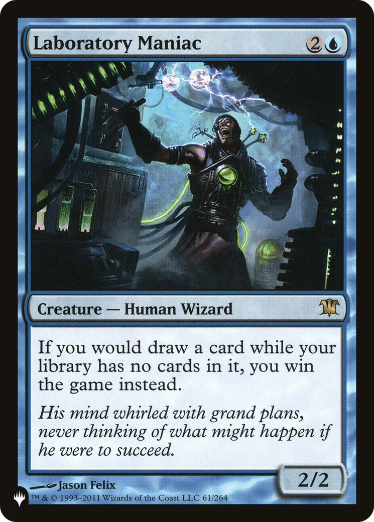 Laboratory Maniac [The List] MTG Single Magic: The Gathering | Red Claw Gaming