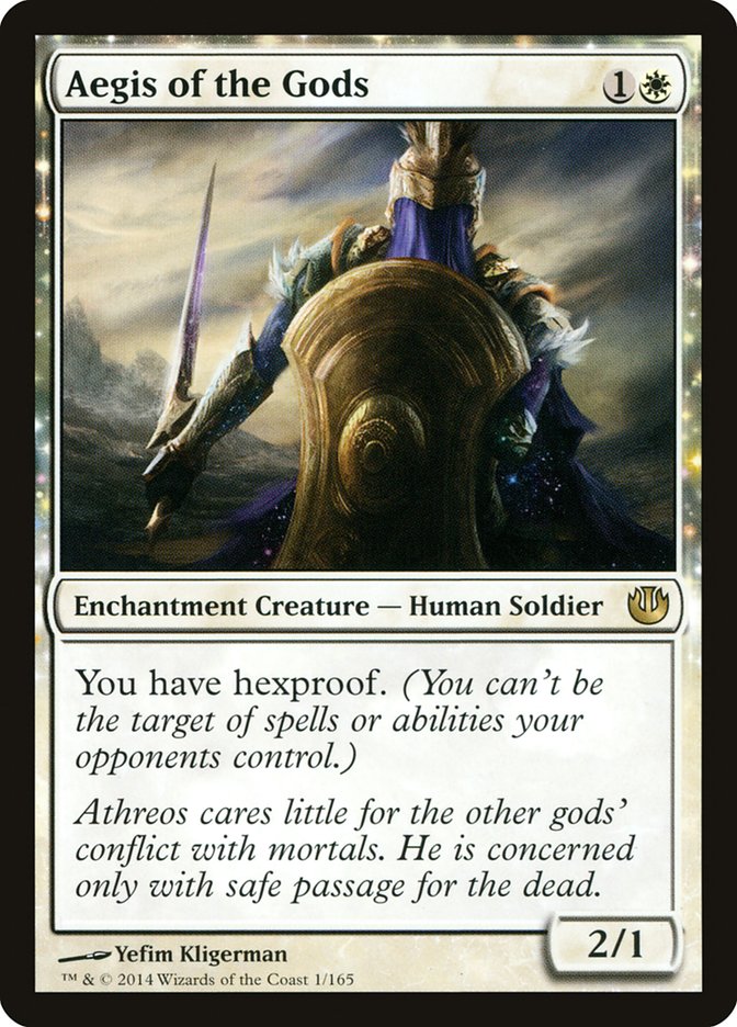 Aegis of the Gods [Journey into Nyx] MTG Single Magic: The Gathering | Red Claw Gaming